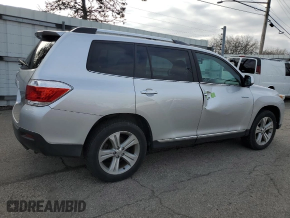 2012 Toyota Highlander Limited with VIN 5TDDK3EH5CS163532, listed as a Copart auction lot 50511525 with 137,489 mi miles and Salvage Title. Bid and sale history available at carsss.com. Image 3.