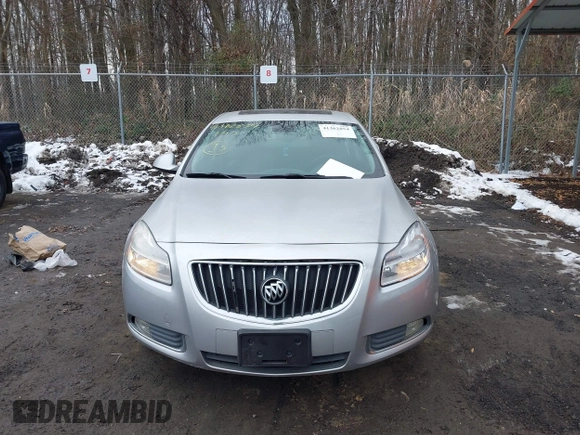 2011 Buick Regal CXL RL2 with VIN W04GP5EC4B1008636, listed as a IAAI auction lot 41362854 with 93,109 mi miles. Bid and sale history available at carsss.com. Image 12.