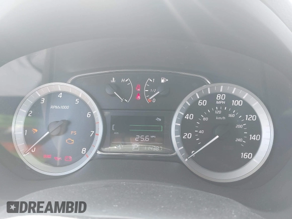 2014 Nissan Sentra SV with VIN 3N1AB7AP5EY286835, listed as a IAAI auction lot 42183254 with 114,387 mi miles and . Bid and sale history available at DreamBid. Image 7.