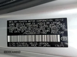 2012 Scion iQ с VIN JTNJJXB04CJ017482, выставлен на аукционе Copart как лот 54272985 с пробегом 93 635 миль миль и Списание • Salvage title. История ставок и продаж доступна на DreamBid. Изображение 12.