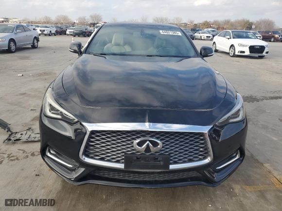 2018 Infiniti Q60 3.0t LUXE with VIN JN1EV7EK6JM340728, listed as a Copart auction lot 44021385 with 80,129 mi miles and Clean Title. Bid and sale history available at carsss.com. Image 5.