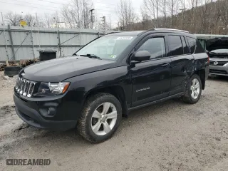 2014 Jeep Compass Sport with VIN 1C4NJDBB2ED799126, listed as a Copart auction lot 45293445 with 147,672 mi miles and Salvage Title. Bid and sale history available at carsss.com. Image 1.