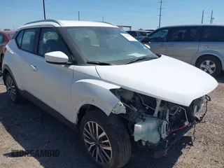 2023 Nissan Kicks SV with VIN 3N1CP5CV6PL481238, listed as a IAAI auction lot 42014768 with 28,555 mi miles and . Bid and sale history available at DreamBid. Image 1.