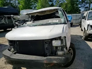 2005 Chevrolet Express Cargo with VIN 1GCFG15X351197863, listed as a Copart auction lot 54821175 with Not provided miles and Salvage title. Bid and sale history available at DreamBid. Image 14.