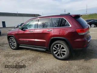 2018 Jeep Grand Cherokee Limited with VIN 1C4RJFBG8JC231407, listed as a Copart auction lot 53949375 with 27,335 mi miles and Salvage Title. Bid and sale history available at carsss.com. Image 2.