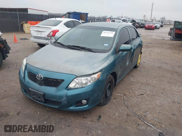 2009 Toyota Corolla with VIN JTDBL40E99J036263, listed as a IAAI auction lot 41544329 with 237,262 mi miles. Bid and sale history available at carsss.com. Image 2.