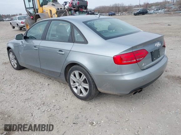 2010 Audi A4 2.0T Premium with VIN WAUBFAFL8AN012882, listed as a IAAI auction lot 41797232 with 189,406 mi miles. Bid and sale history available at carsss.com. Image 3.