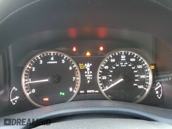 2015 Lexus GS 350 z VIN JTHBE1BL1FA019049, wystawiony jako Copart lot #56588355 z przebiegiem 88 890 mil mil oraz Szkoda całkowita • Salvage title. Historia ofert i sprzedaży dostępna na DreamBid. Obrazek 9.