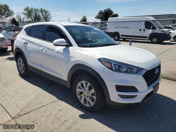 2019 Hyundai Tucson SE with VIN KM8J23A45KU028188, listed as a Copart auction lot 50384585 with 35,383 mi miles and Salvage Title. Bid and sale history available at carsss.com. Image 4.