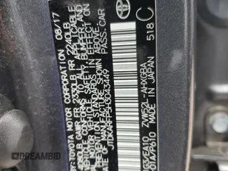 2017 Toyota Prius Plus with VIN JTDKARFP5H3043449, listed as a Copart auction lot 62057745 with 71,826 mi miles and Salvage title. Bid and sale history available at DreamBid. Image 13.