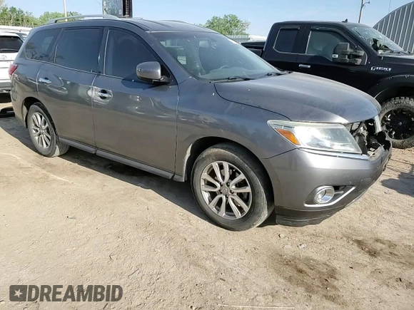 2015 Nissan Pathfinder S z VIN 5N1AR2MN8FC609464, wystawiony jako Copart lot #52711075 z przebiegiem 151 234 mil mil oraz Szkoda całkowita • Salvage title. Historia ofert i sprzedaży dostępna na DreamBid. Obrazek 11.