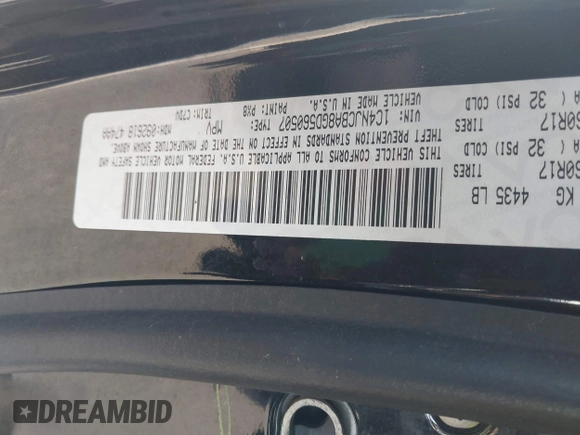 2016 Jeep Compass Sport with VIN 1C4NJCBA8GD560507, listed as a IAAI auction lot 41819228 with 123,294 mi miles and . Bid and sale history available at DreamBid. Image 9.