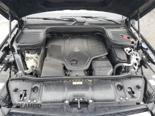 2021 Mercedes-Benz GLS 450 with VIN 4JGFF5KE7MA529553, listed as a Copart auction lot 39989374 with 34,459 mi miles and . Bid and sale history available at DreamBid. Image 12.