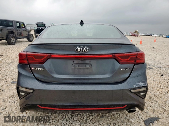 2021 Kia Forte GT-Line с VIN 3KPF34AD4ME405981, выставлен на аукционе Copart как лот 59432195 с пробегом 47 019 миль миль и Списание • Salvage title. История ставок и продаж доступна на DreamBid. Изображение 6.