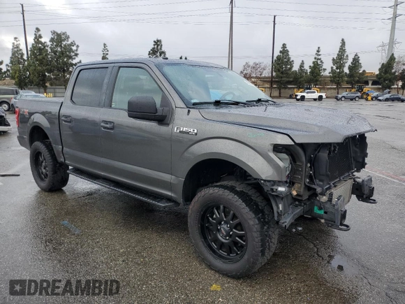 2019 Ford F-150 XL with VIN 1FTEW1EP9KKC35052, listed as a Copart auction lot 48992715 with 41,740 mi miles and Salvage Title. Bid and sale history available at carsss.com. Image 4.