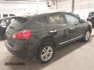 2012 Nissan Rogue S with VIN JN8AS5MVXCW407959, listed as a IAAI auction lot 42748633 with 133,068 mi miles and . Bid and sale history available at DreamBid. Image 4.