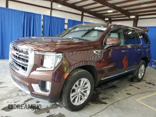 2023 GMC Yukon SLT with VIN 1GKS2BKD5PR227807, listed as a Copart auction lot 51269725 with 22,558 mi miles and Clean Title. Bid and sale history available at carsss.com. Image 1.