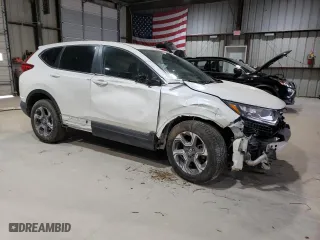 2018 Honda CR-V EX-L with VIN 5J6RW2H85JL008200, listed as a Copart auction lot 50212655 with 46,826 mi miles and Salvage Title. Bid and sale history available at carsss.com. Image 4.
