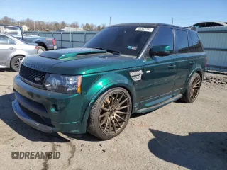 2012 Land Rover Range Rover Sport SC Autobiography with VIN SALSP2E45CA727525, listed as a Copart auction lot 45533335 with 0 mi miles and Salvage Title. Bid and sale history available at carsss.com. Image 1.