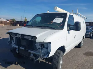 2012 Ford Econoline Cargo Commercial with VIN 1FTNE1EW3CDB06188, listed as a IAAI auction lot 40328803 with 138,502 mi miles and . Bid and sale history available at DreamBid. Image 2.
