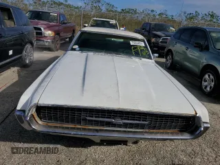 1967 Ford Thunderbird с VIN 7Y84Q116488, выставлен на аукционе Copart как лот 76255654 с пробегом 68 392 миль миль и На запчасти • Non repairable. История ставок и продаж доступна на DreamBid. Изображение 5.