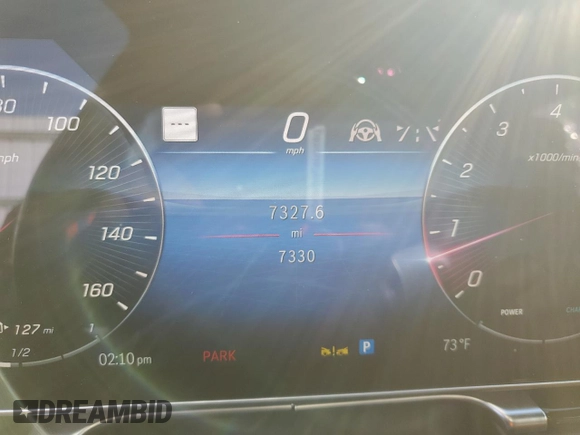 2024 Mercedes-Benz S 580 z VIN W1K6G7GB5RA265130, wystawiony jako Copart lot #82841994 z przebiegiem 7 330 mil mil oraz Szkoda całkowita • Salvage title. Historia ofert i sprzedaży dostępna na DreamBid. Obrazek 9.