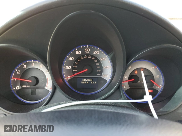 2007 Acura TL with VIN 19UUA66287A027141, listed as a Copart auction lot 52120285 with 207,838 mi miles and Salvage Title. Bid and sale history available at carsss.com. Image 9.