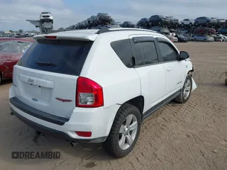 2012 Jeep Compass Latitude with VIN 1C4NJDEB9CD612599, listed as a IAAI auction lot 41582214 with 138,312 mi miles. Bid and sale history available at carsss.com. Image 4.