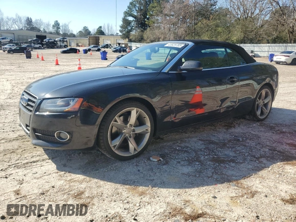 2012 Audi A5 2.0T Premium Plus with VIN WAUJFAFH4CN006801, listed as a Copart auction lot 43929785 with 115,054 mi miles and Salvage Title. Bid and sale history available at carsss.com. Image 1.