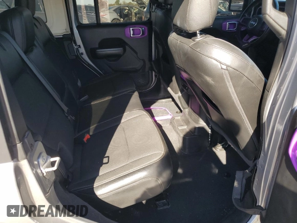 2020 Jeep Wrangler Unlimited Freedom with VIN 1C4HJXDG5LW206089, listed as a Copart auction lot 76636814 with 51,455 mi miles and Salvage title. Bid and sale history available at DreamBid. Image 10.