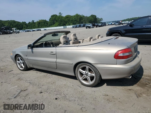 2002 Volvo C70 с VIN YV1NC53D82J030024, выставлен на аукционе Copart как лот 59295205 с пробегом 103 512 миль миль и Чистый • Clean title. История ставок и продаж доступна на DreamBid. Изображение 2.