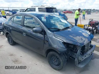 2024 Mitsubishi Mirage ES with VIN ML32FUFJ9RHF06493, listed as a IAAI auction lot 42241683 with 79,838 mi miles and . Bid and sale history available at DreamBid. Image 1.
