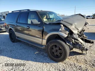 2008 Ford Expedition EL Eddie Bauer with VIN 1FMFK175X8LA35291, listed as a Copart auction lot 88299255 with 249,613 mi miles and Salvage Title. Bid and sale history available at carsss.com. Image 4.