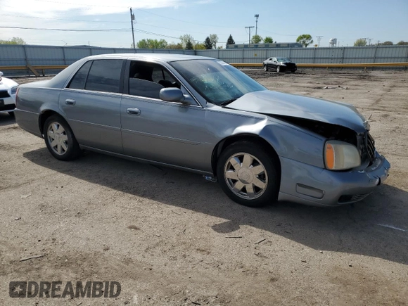 2001 Cadillac DeVille z VIN 1G6KD54Y41U273417, wystawiony jako Copart lot #55604295 z przebiegiem Nie podano mil oraz Szkoda całkowita • Salvage title. Historia ofert i sprzedaży dostępna na DreamBid. Obrazek 4.