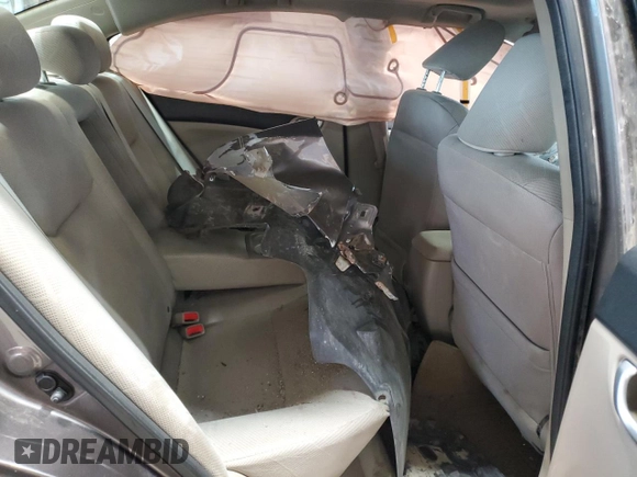 2012 Honda Civic EX with VIN 19XFB2F80CE320346, listed as a Copart auction lot 53514955 with Not Provided miles and Salvage Title. Bid and sale history available at DreamBid. Image 10.
