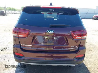 2019 Kia Sorento EX Sport with VIN 5XYPH4A52KG509349, listed as a IAAI auction lot 42244984 with 96,761 mi miles and . Bid and sale history available at DreamBid. Image 16.