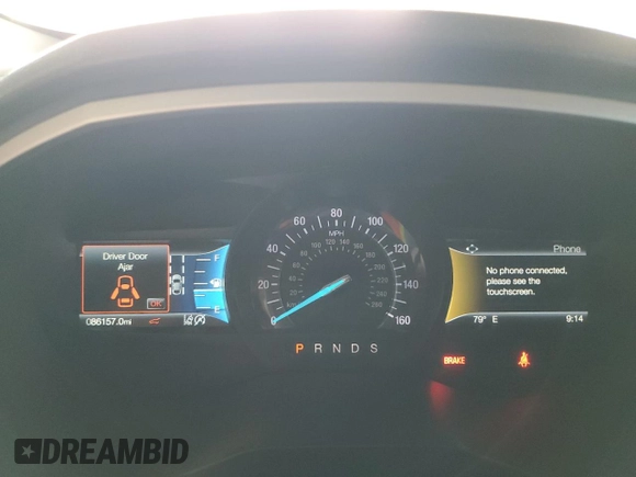 2020 Ford Edge SEL with VIN 2FMPK4J99LBA46390, listed as a Copart auction lot 50838175 with 86,157 mi miles and Salvage title. Bid and sale history available at DreamBid. Image 9.