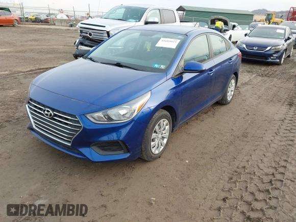 2021 Hyundai Accent SE with VIN 3KPC24A62ME137035, listed as a IAAI auction lot 41689023 with 66,539 mi miles and . Bid and sale history available at DreamBid. Image 2.