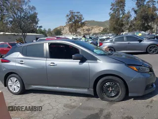 2023 Nissan LEAF S with VIN 1N4AZ1BV5PC554920, listed as a IAAI auction lot 41840547 with 22,329 mi miles and . Bid and sale history available at DreamBid. Image 14.