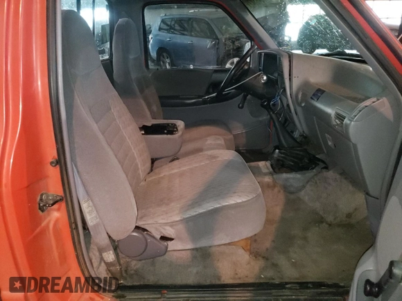 1994 Ford Ranger Splash with VIN 1FTCR10A0RUB32019, listed as a Copart auction lot 43348342 with 5,404 mi miles and Salvage title. Bid and sale history available at DreamBid. Image 5.