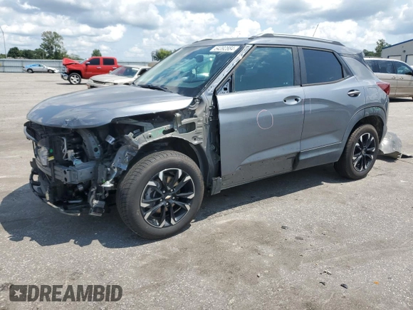 2021 Chevrolet TrailBlazer LT with VIN KL79MPSL1MB040347, listed as a Copart auction lot 64392884 with 42,576 mi miles and Salvage Title. Bid and sale history available at DreamBid. Image 1.