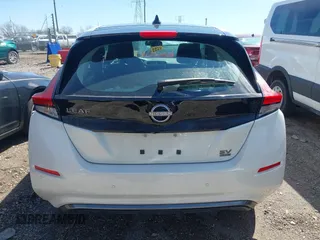 2023 Nissan LEAF SV Plus with VIN 1N4CZ1CV2PC557412, listed as a IAAI auction lot 41814701 with 28,513 mi miles and . Bid and sale history available at DreamBid. Image 17.