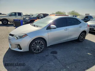 2016 Toyota Corolla L with VIN 5YFBURHE0GP486889, listed as a Copart auction lot 62299435 with 49,460 mi miles and Salvage title. Bid and sale history available at DreamBid. Image 1.