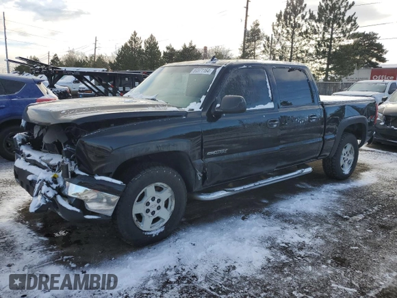 2006 Chevrolet Silverado 1500 LT1 with VIN 2GCEK13N661266262, listed as a Copart auction lot 83371164 with 243,702 mi miles and Salvage Title. Bid and sale history available at DreamBid. Image 1.