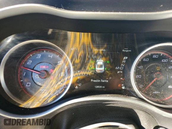 2017 Dodge Charger R/T with VIN 2C3CDXCT8HH634300, listed as a Copart auction lot 46401785 with 128,535 mi miles and Salvage Title. Bid and sale history available at DreamBid. Image 9.