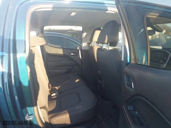 2019 Chevrolet Colorado 4WD LT with VIN 1GCGTCEN0K1268281, listed as a IAAI auction lot 41636235 with 56,550 mi miles. Bid and sale history available at carsss.com. Image 8.