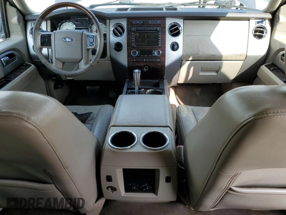 2010 Ford Expedition Max Limited with VIN 1FMJK1K55AEB54958, listed as a Copart auction lot 77677284 with 205,426 mi miles and Salvage Title. Bid and sale history available at DreamBid. Image 8.