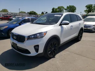 2020 Kia Sorento EX V6 with VIN 5XYPH4A50LG702777, listed as a Copart auction lot 52461705 with 126,668 mi miles and Clean Title. Bid and sale history available at carsss.com. Image 1.
