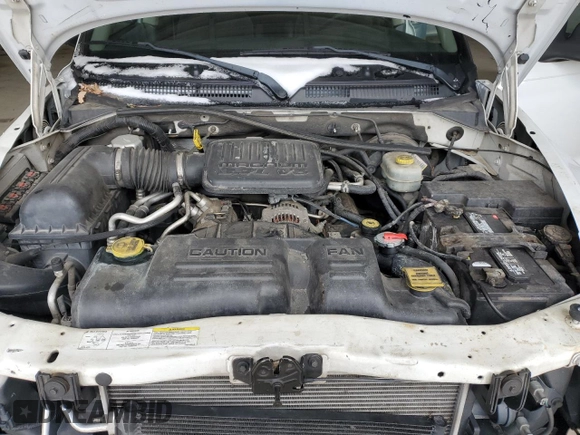 2004 Dodge Dakota Sport with VIN 1D7HL38K34S616566, listed as a Copart auction lot 42174225 with 144,456 mi miles and Salvage Title. Bid and sale history available at carsss.com. Image 11.