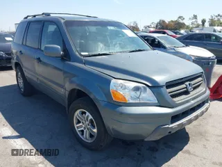 2005 Honda Pilot EX-L with VIN 5FNYF18525B053721, listed as a IAAI auction lot 41993363 with 222,332 mi miles. Bid and sale history available at carsss.com. Image 1.